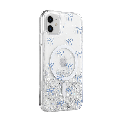 Onegif İphone 11 Misk Simli Magsafe Kapak - Desen 3