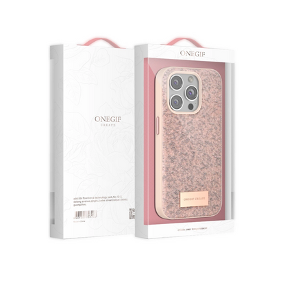 Onegif İphone 15 Bright Simli Kapak - Siyah