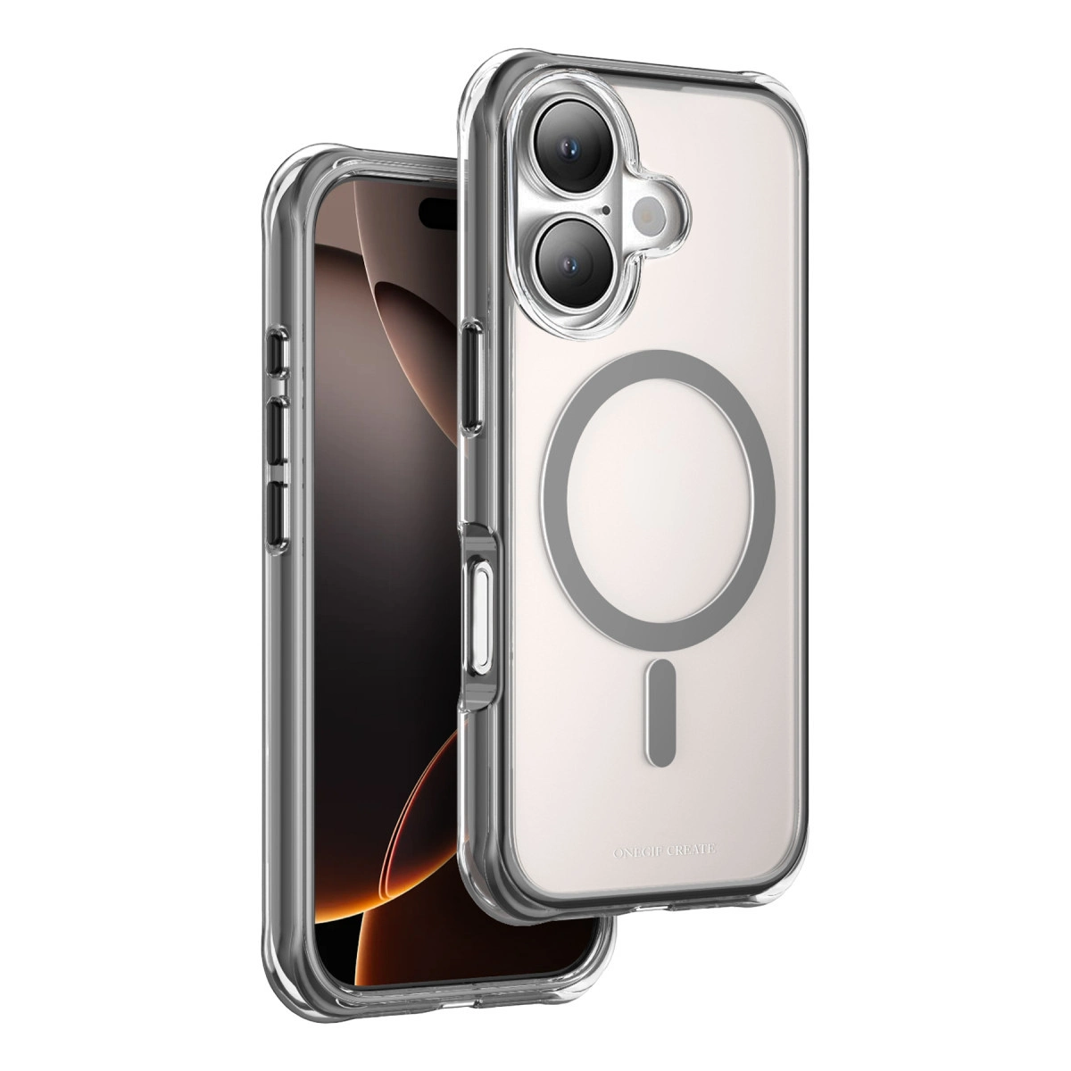 Onegif İphone 16 Hulk Magsafe Kapak - Siyah