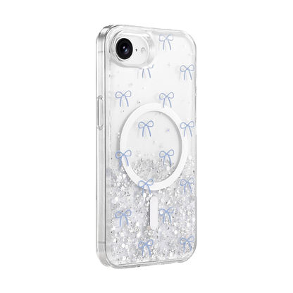 Onegif İphone 17e Misk Simli Magsafe Kapak - Desen 3