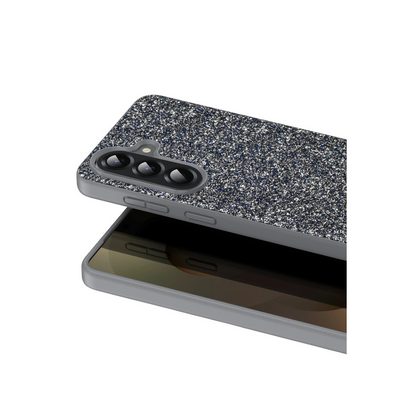 Onegif Samsung Galaxy A17 5g Bright Simli Kapak - Gümüş