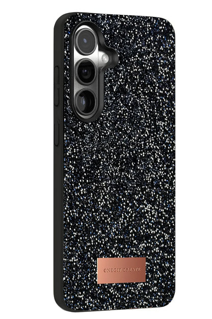 Onegif Samsung Galaxy S24 Plus Bright Simli Kapak - Siyah