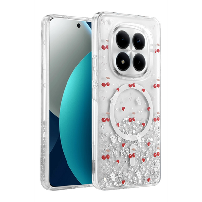 Onegif Xiaomi Redmi Note 15 Pro Plus 5g Misk Simli Magsafe Kapak - Desen 5
