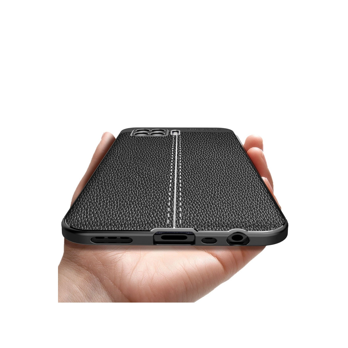 Oppo A73 Kılıf Auto Focus Kapak - Siyah