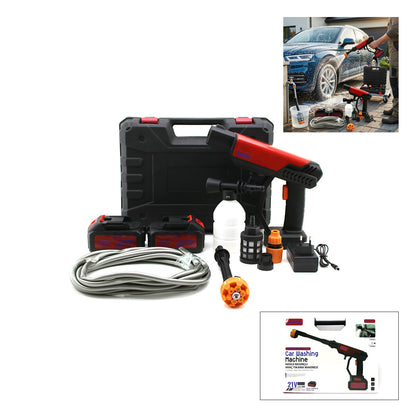 OTO - ARAÇ YIKAMA MAKİNESİ ŞARJLI - YEDEK BATARYALI 135W - 19000 RPM 12000 mAh - 21V 0.62bar A-130 (5643)