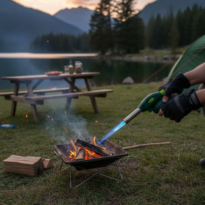 Outdoor Kamp, Piknik ve Tamir İşleri İçin Kamp Gazı Seti – Taşınabilir Pürmüz Alev Tabancası ve Yüksek Performanslı Gaz Kartuşu (5643)