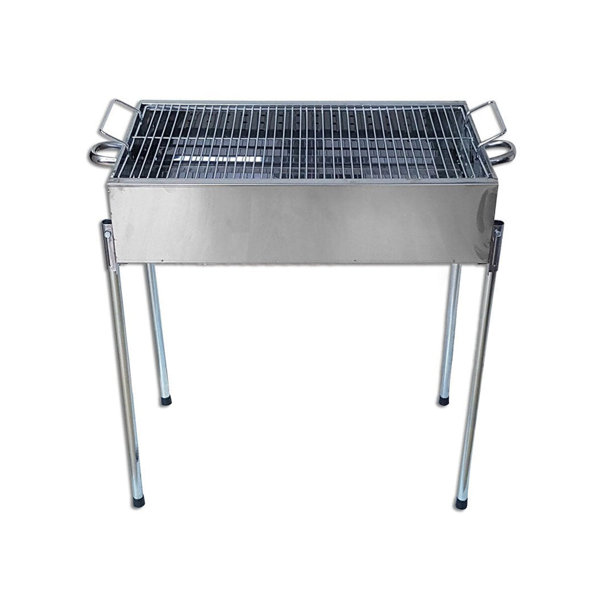 PASLANMAZ MANGAL PORTATİF AYAKLI - STANDLI 70CM (5643)