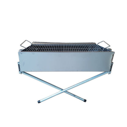 PASLANMAZ MANGAL PORTATİF AYAKLI - STANDLI 70CM (5643)