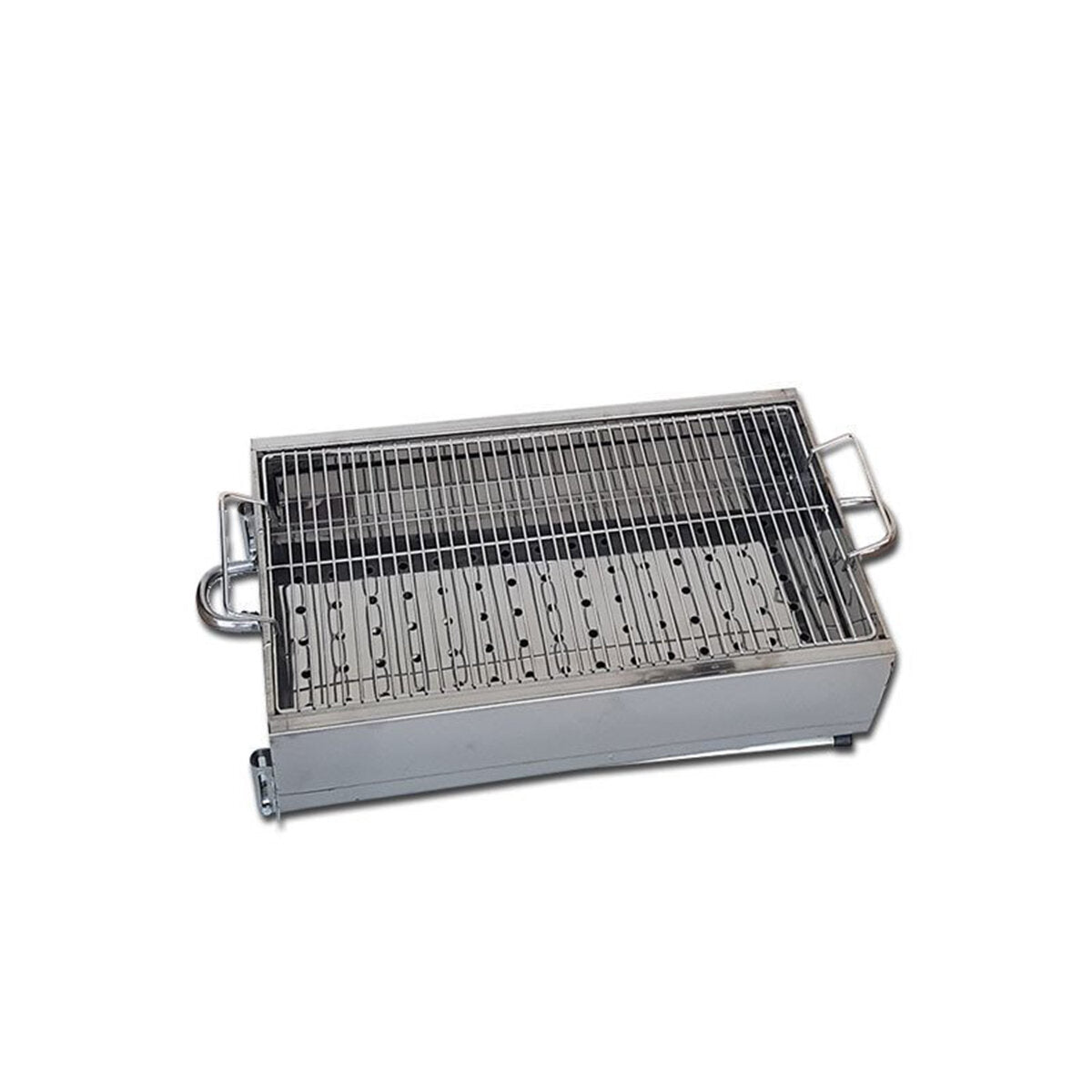 PASLANMAZ MANGAL PORTATİF AYAKLI - STANDLI 70CM (5643)