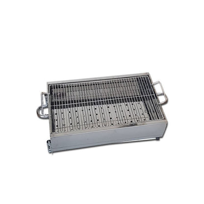 PASLANMAZ MANGAL PORTATİF AYAKLI - STANDLI 70CM (5643)