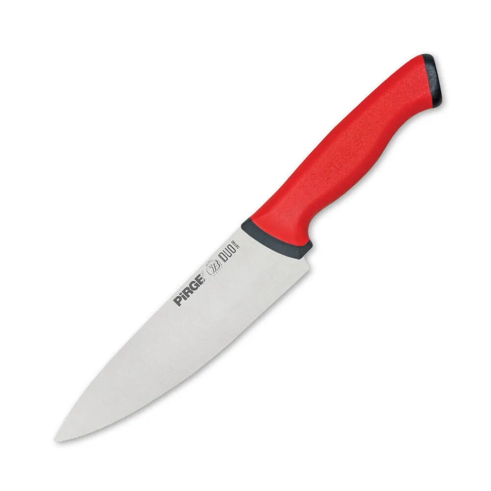 Pirge 34160 Duo Şef Bıçağı 19 Cm - Kaymaz Sap