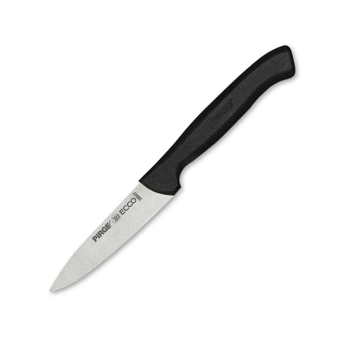 Pirge 38047 Ecco Düz Sebze Bıçağı 9 Cm - Siyah