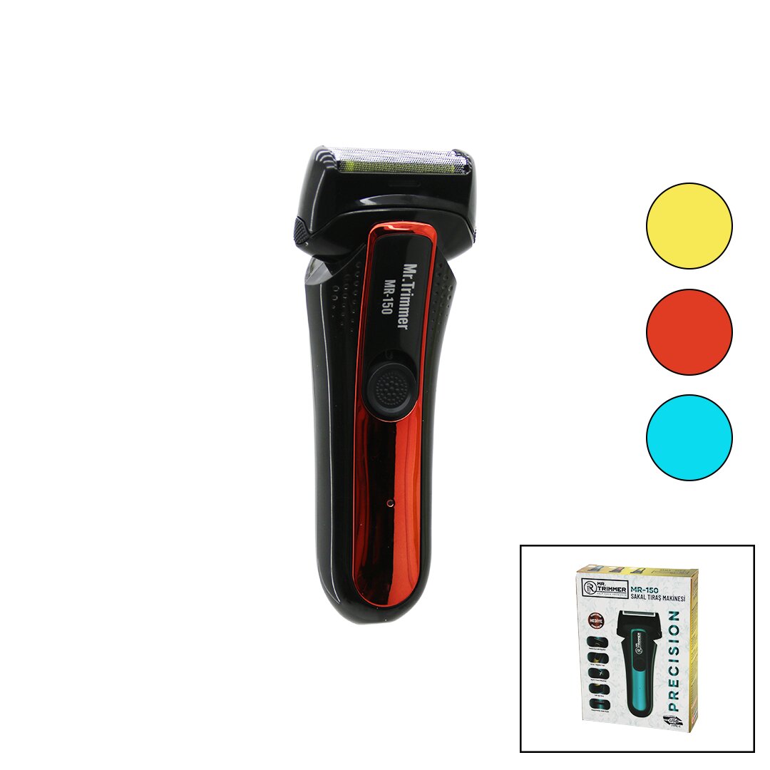 PRECISION 2İN1 GÜNLÜK SIFIR SAKAL - ÇİZİM BAŞLIK SAKAL TRAŞ MAKİNESİ USB ŞARJLI YEDEK BAŞLIK MR-150 (5643)