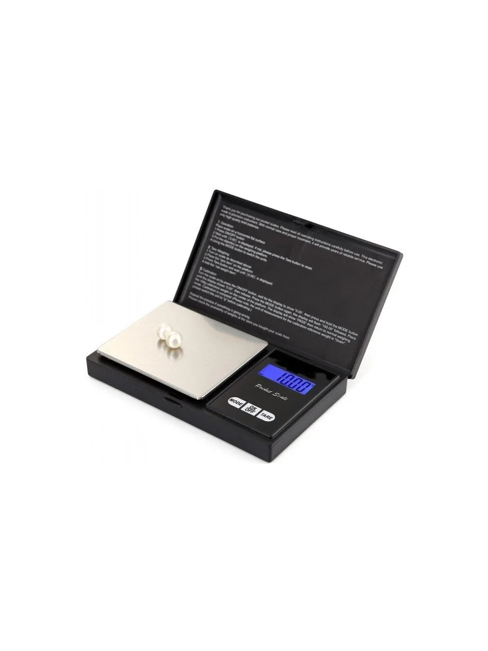 Professional Hassas Terazi 500 gram Kapasiteli 0.1 Hassasiyetli Dijital Kapaklı Tartı (5643)