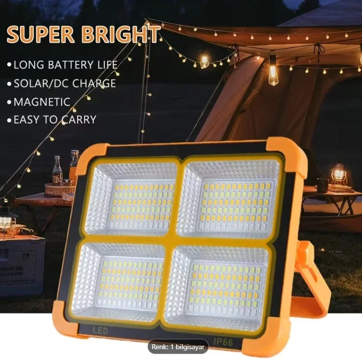 ProKAMA Ledli Solar Projektör 100W BK-100W (5643)