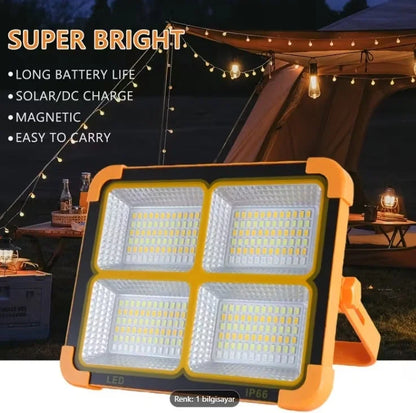 ProKAMA Ledli Solar Projektör 100W BK-100W (5643)