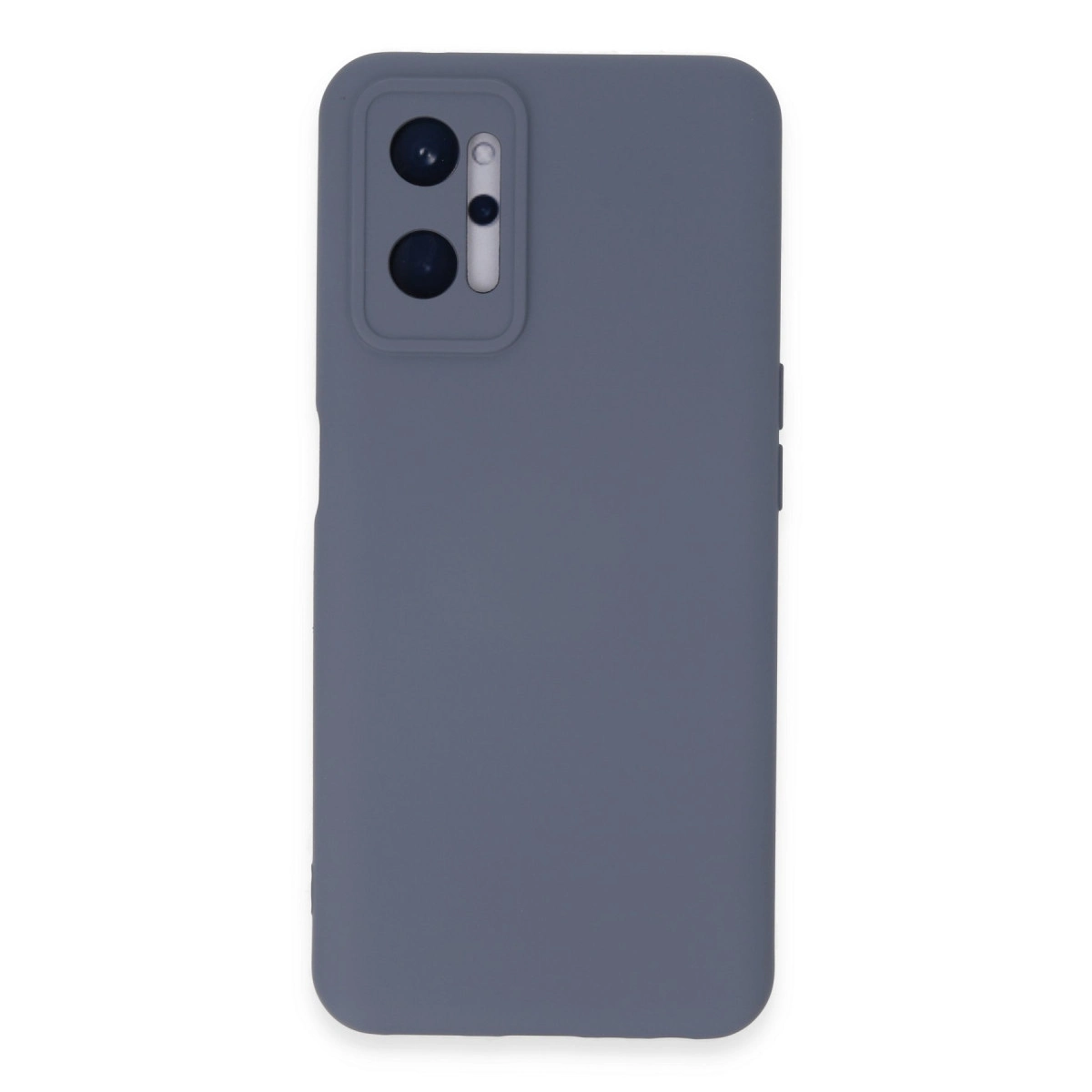 Realme 9i 4g Kılıf Nano İçi Kadife Silikon - Gri