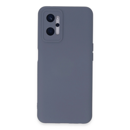 Realme 9i 4g Kılıf Nano İçi Kadife Silikon - Gri