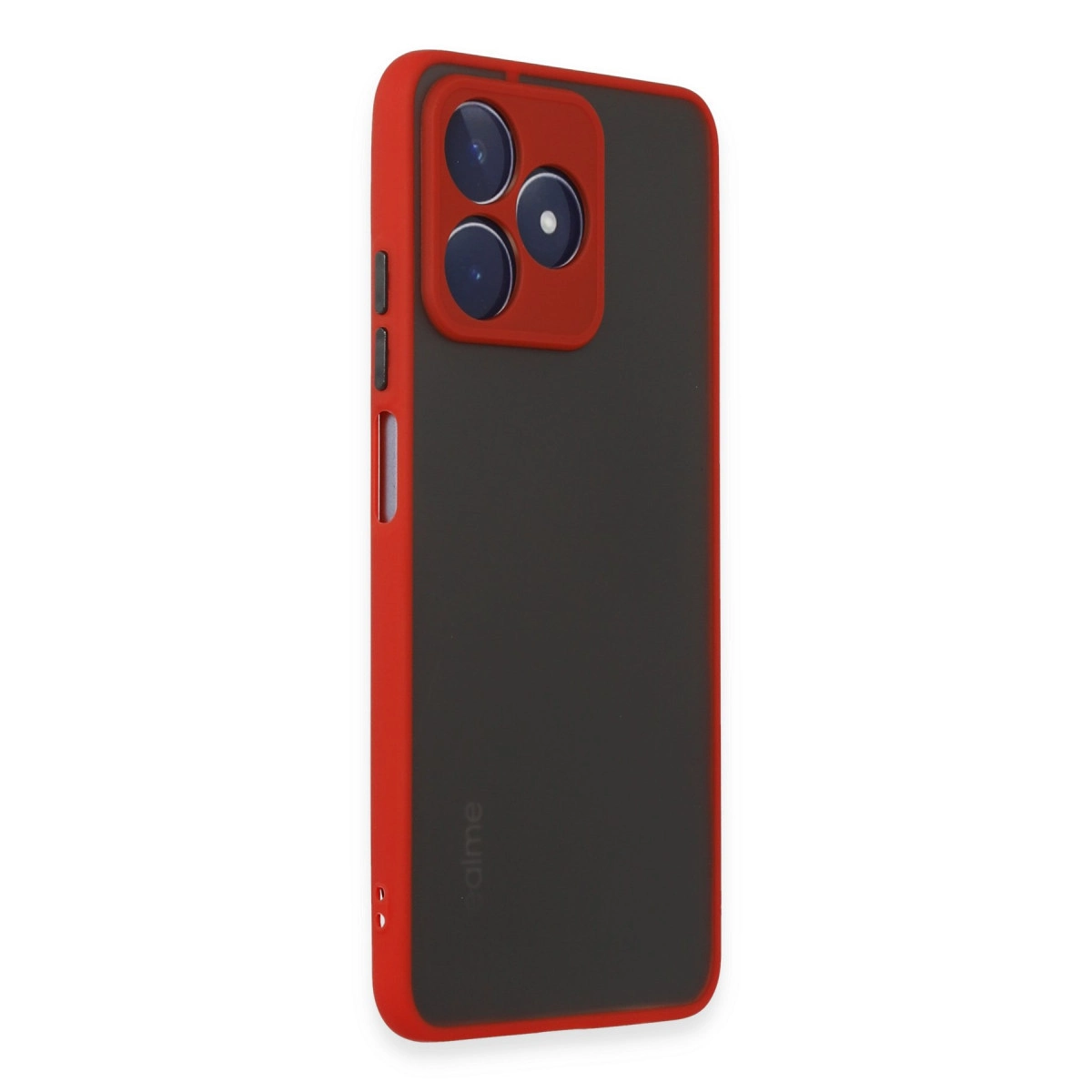 Realme C53 Kılıf Montreal Silikon Kapak - Kırmızı