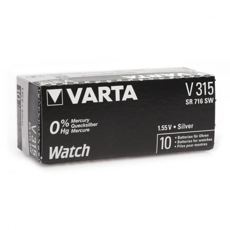 Renata 315 Sr716sw 1.55v Alkalin Saat Pili 10 Adet