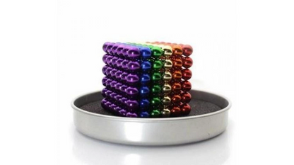 Renkli 216 Adet Mıknatıs Neocube Mıknatıs 5mm Neodyum