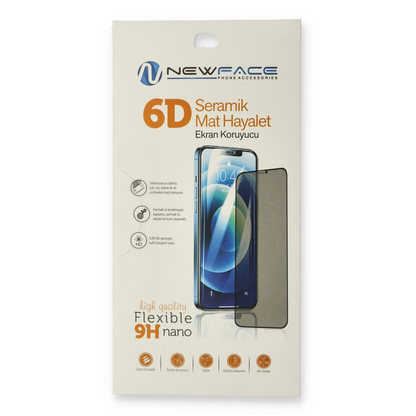 Samsung Galaxy A02 6d Mat Seramik Hayalet Nano Ekran Koruyucu