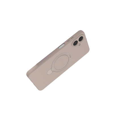 Samsung Galaxy A07 4g Regal Magsafe Standlı Kapak - Çöl Titanyum