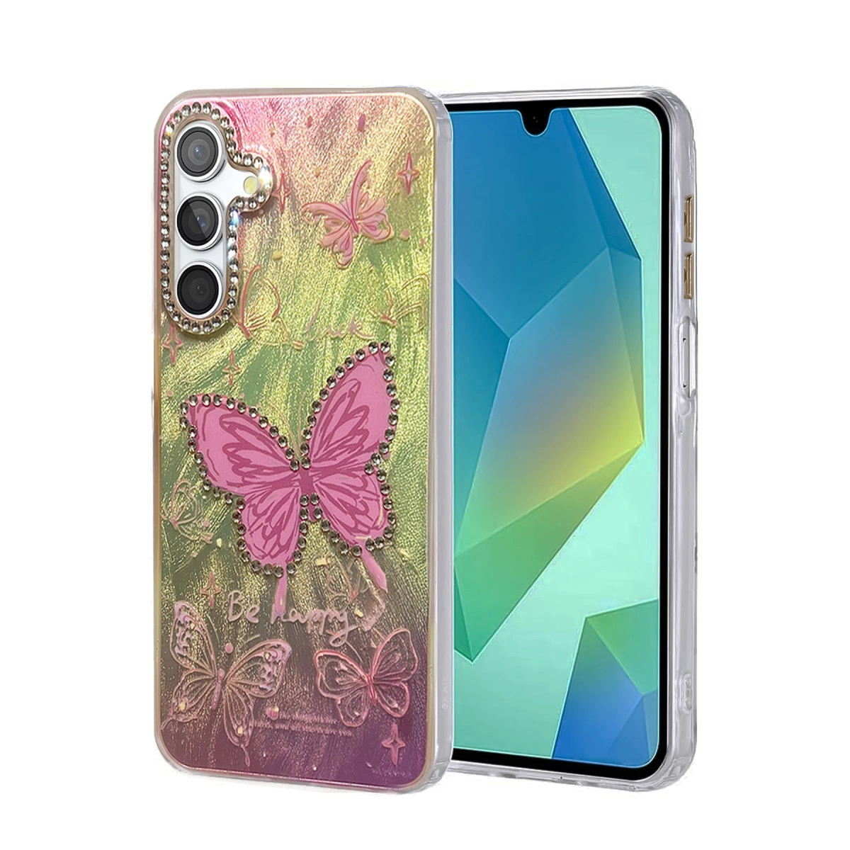 Samsung Galaxy A14 4g Kılıf Blade Aynalı Desenli Kapak - Desen 5