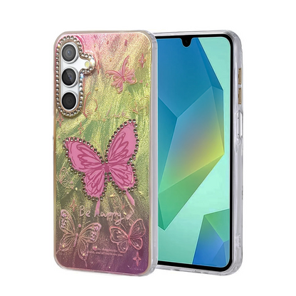 Samsung Galaxy A14 4g Kılıf Blade Aynalı Desenli Kapak - Desen 5