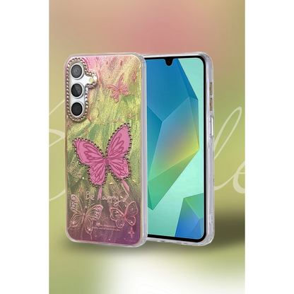 Samsung Galaxy A14 4g Kılıf Blade Aynalı Desenli Kapak - Desen 5
