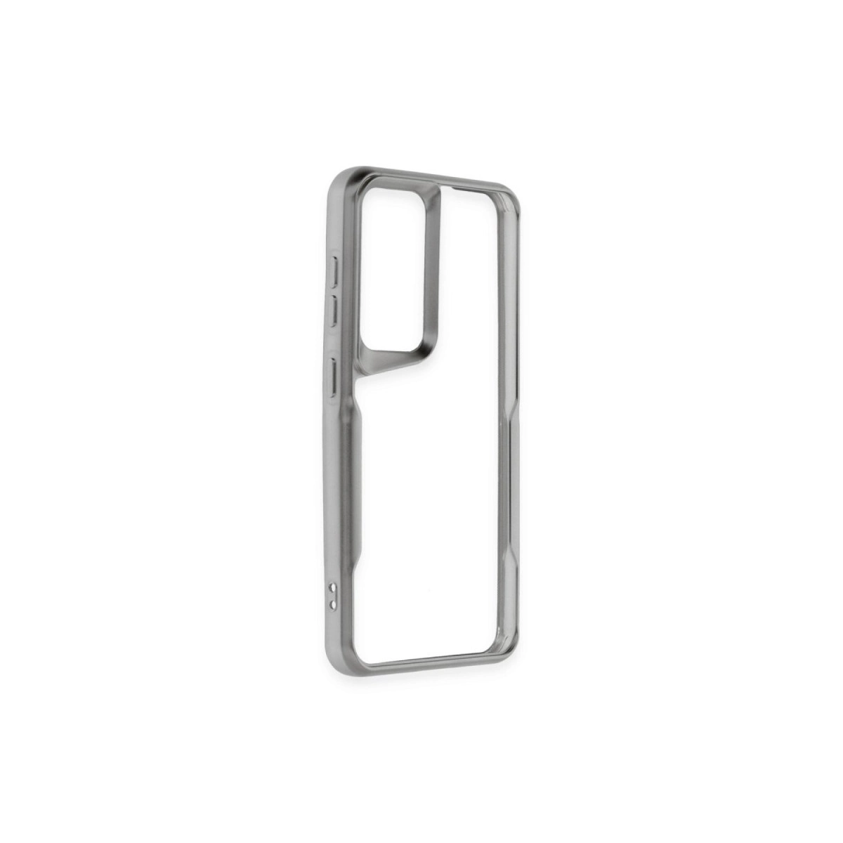 Samsung Galaxy A14 4g Kılıf Boyi Silikon Kapak - Gümüş