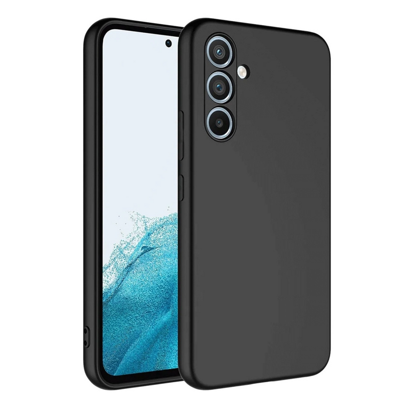 Samsung Galaxy A16 5g Kılıf First Silikon - Siyah
