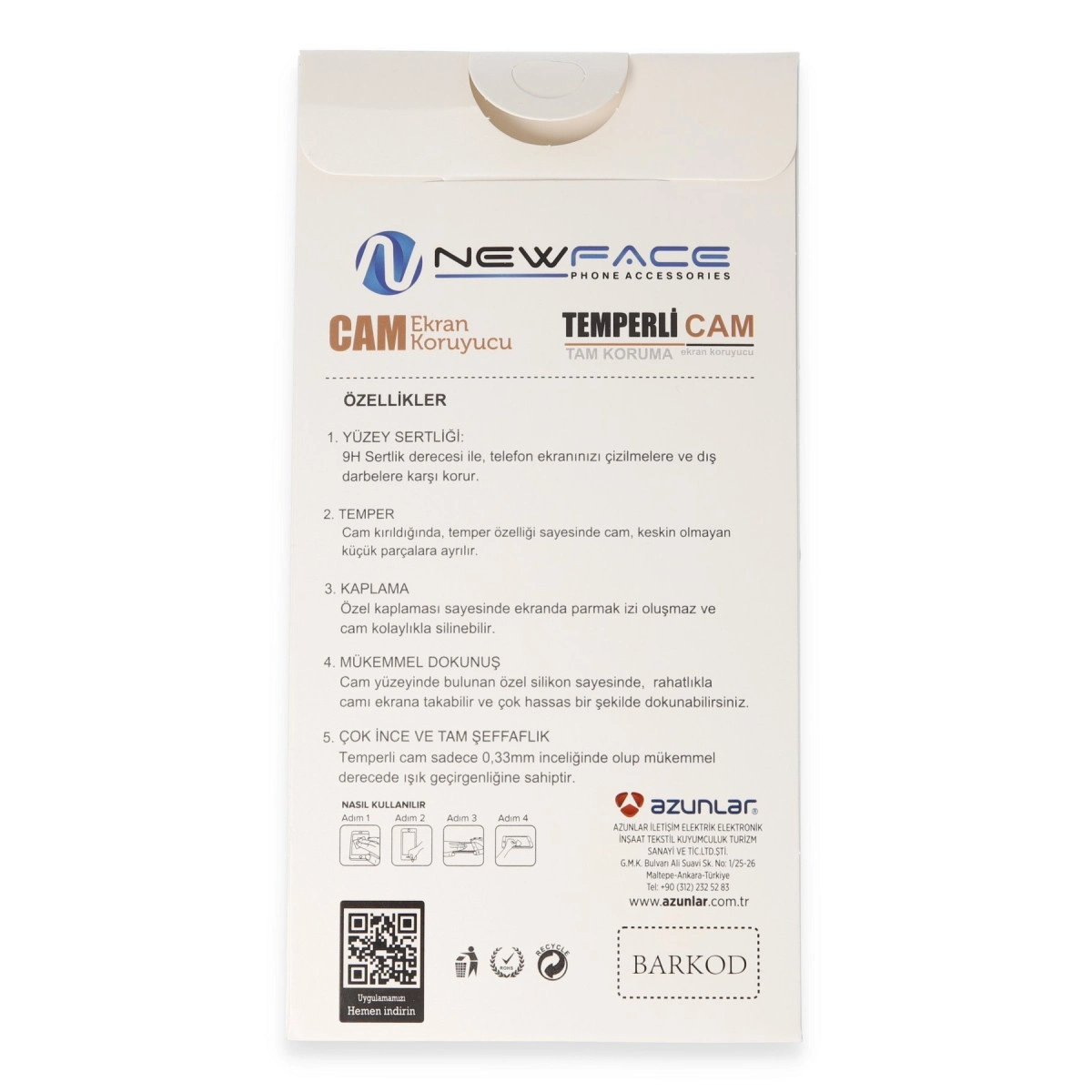 Samsung Galaxy A17 5g 3d Antistatik Hayalet Cam Ekran Koruyucu - Siyah