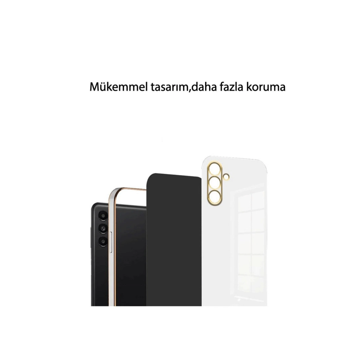 Samsung Galaxy A24 4g Kılıf Volet Silikon - Kırmızı