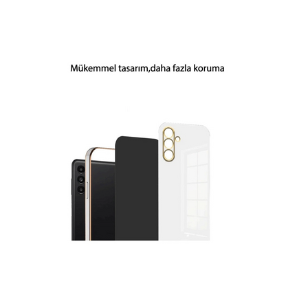 Samsung Galaxy A24 4g Kılıf Volet Silikon - Kırmızı