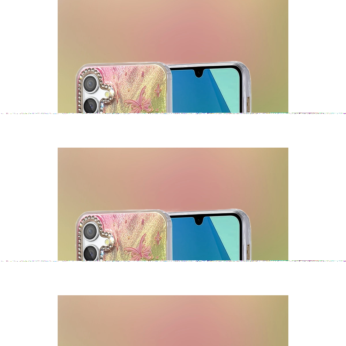 Samsung Galaxy A35 5g Kılıf Blade Aynalı Desenli Kapak - Desen 3