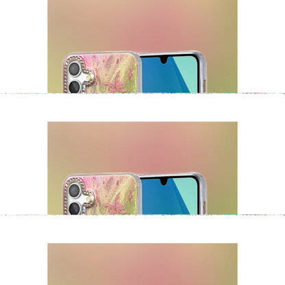 Samsung Galaxy A35 5g Kılıf Blade Aynalı Desenli Kapak - Desen 3