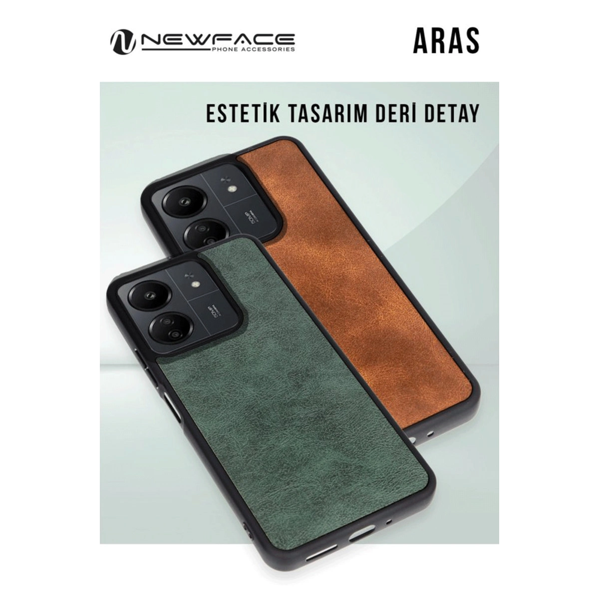Samsung Galaxy A36 Kılıf Aras Deri Kapak - Kırmızı