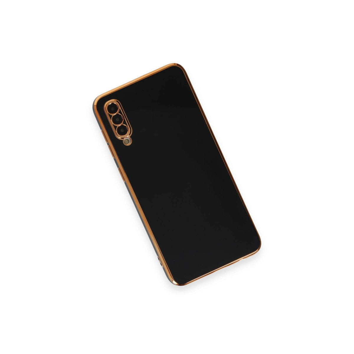 Samsung Galaxy A50 Kılıf Volet Silikon - Siyah