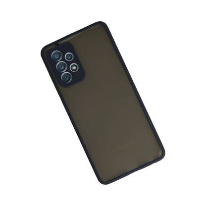Samsung Galaxy A52 Kılıf Montreal Silikon Kapak - Lacivert