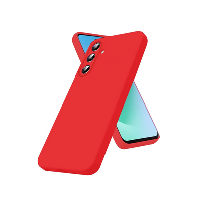 Samsung Galaxy A57 5g First Silikon - Kırmızı