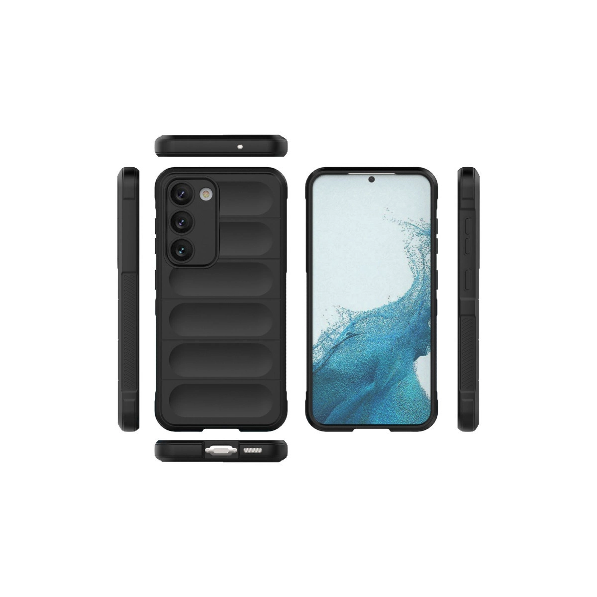 Samsung Galaxy S23 Plus Kılıf Optimum Silikon - Siyah