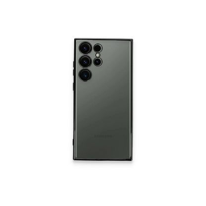 Samsung Galaxy S23 Ultra Kılıf Razer Lensli Silikon - Siyah