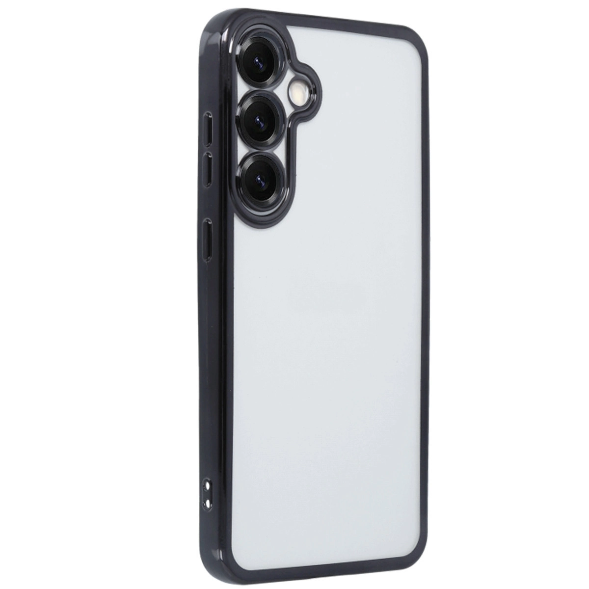 Samsung Galaxy S25 Kılıf Razer Lensli Silikon - Siyah