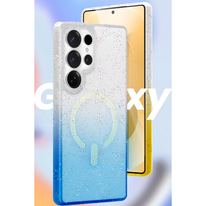 Samsung Galaxy S25 Ultra Pummel Shiny Magsafe Kapak - Mor
