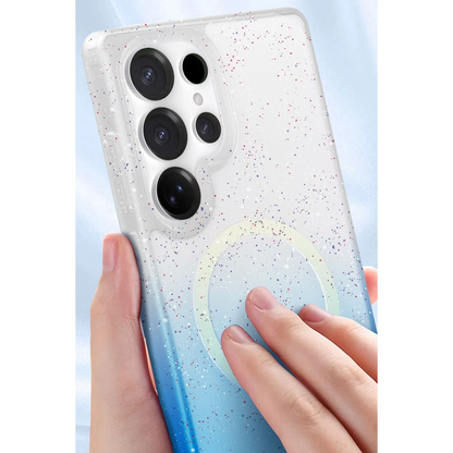 Samsung Galaxy S25 Ultra Pummel Shiny Magsafe Kapak - Mor