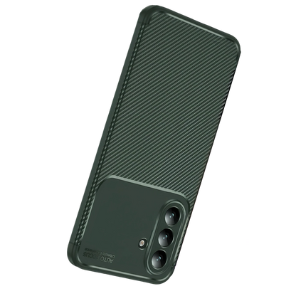 Samsung Galaxy S26 Auto Focus Karbon Kapak - Koyu Yeşil