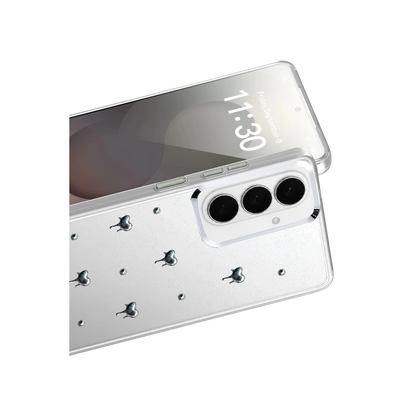 Samsung Galaxy S26 Plus Fiyonk Desenli Kapak - Desen 1