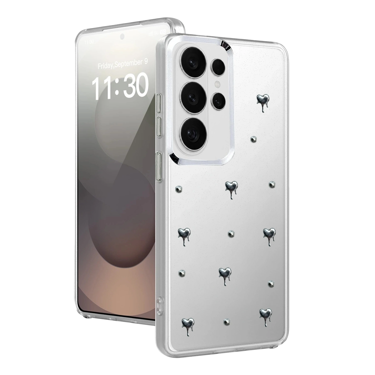 Samsung Galaxy S26 Ultra Fiyonk Desenli Kapak - Desen 1