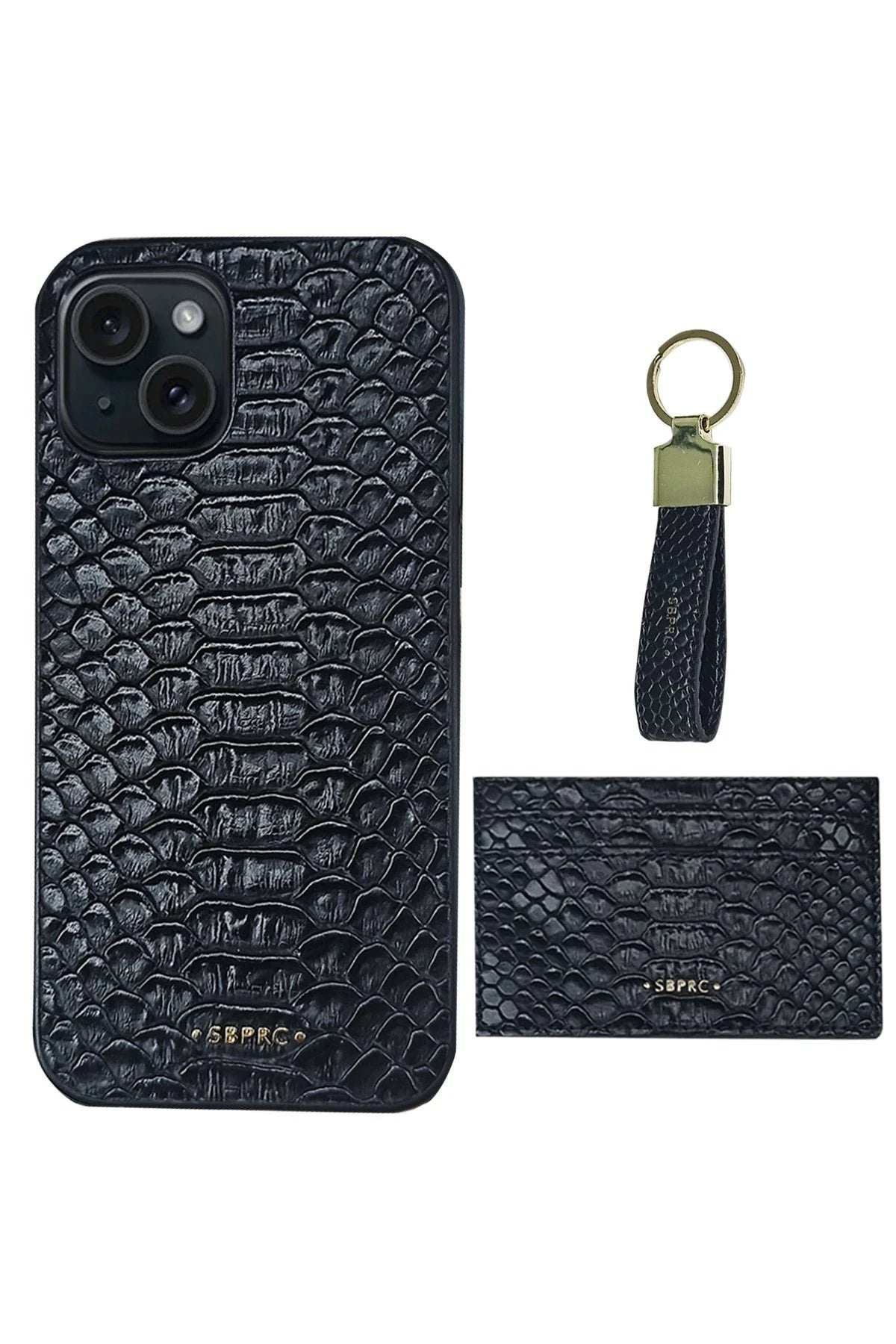 Santa Barbara Polo Racquet Club Apple iPhone 13 Pro Jerome Snake Kapak - Siyah